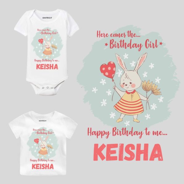 Here Come the Birthday Girl Baby Clothes