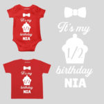 It’s My Half Birthday Cake Baby Outfit