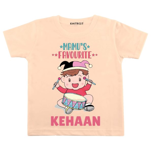 Mamu’s Favourite T-shirt (Peach)