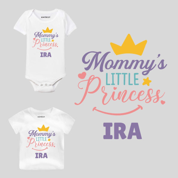 Mommy Little Princess Baby Wear