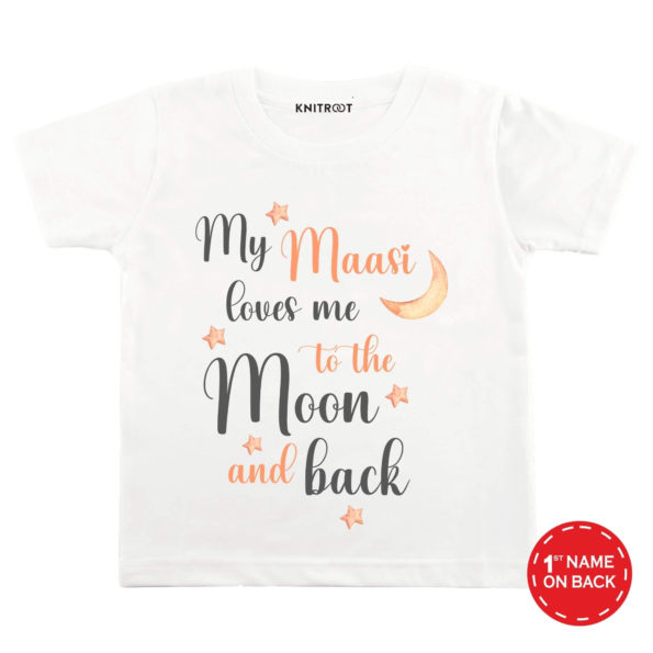 My Maasi Loves Me to The Moon and Back Tshirt