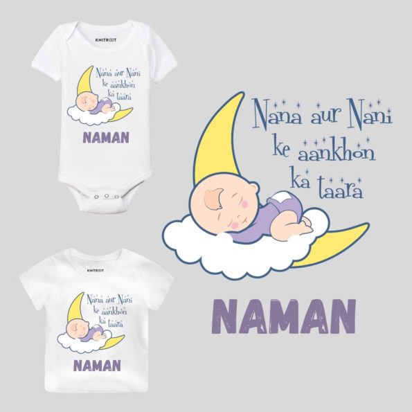 Nana aur Nani Ke Aankhon Ka taara Baby Wear