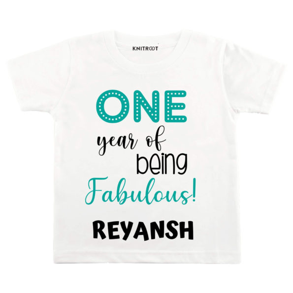 One Year of Being Fabulous! Tshirt