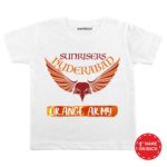 Sunrisers Hyderabad baby outfit