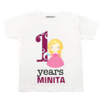 1 Year Princess Theme TEES