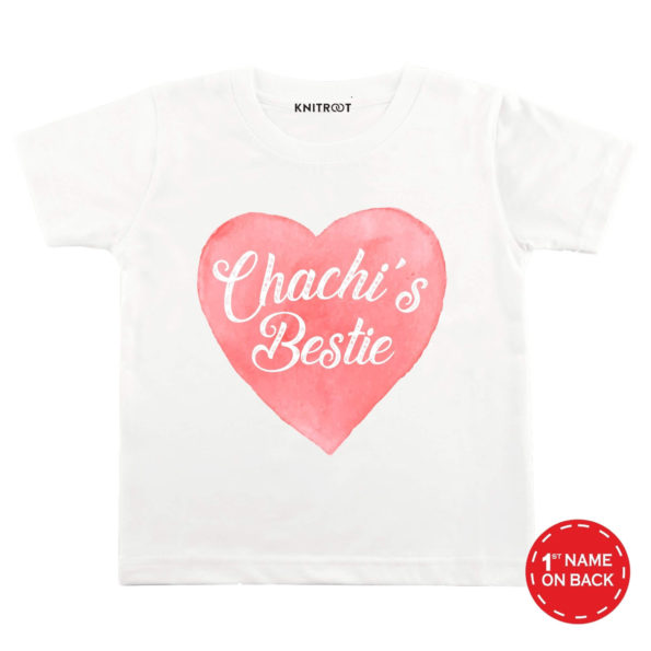 Chachi’s Bestie Heart Design T-shirt