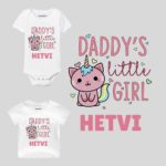 my first fathers day baby girl outfit