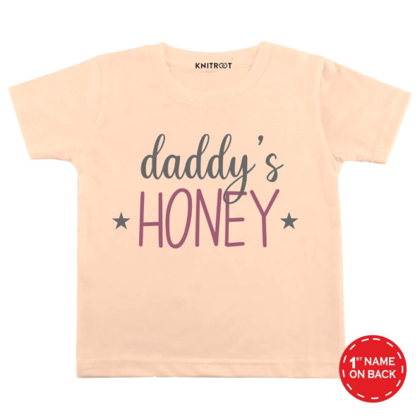 Daddy’s Honey T-shirt (Peach)