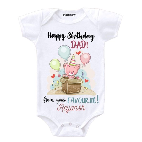 Happy Birthday Dad! From Your Favourite! Onesie