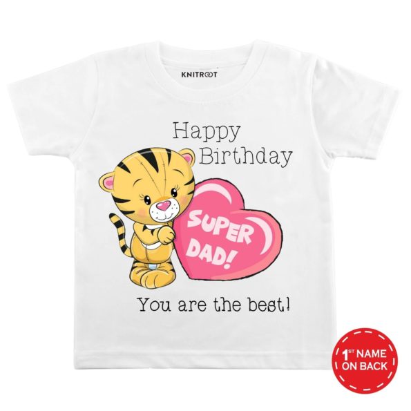 Happy Birthday Super Dad! T-shirt
