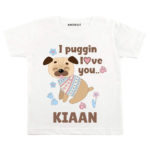 I Puggin Iove You… Baby Outfit