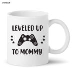 Leveled Up To Mommy Mug