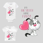 My Big Sister Have Paws! Baby Clothes