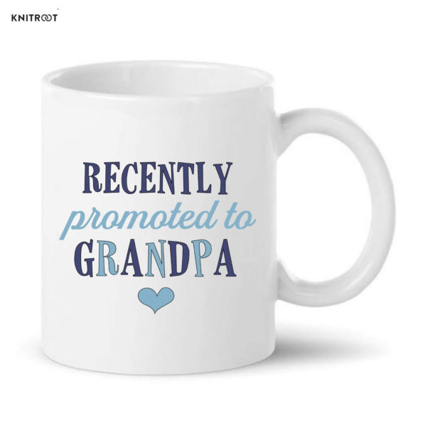 Recently Promoted To Grandpa Mug (2)