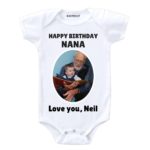 personalized nanu outfit for baby