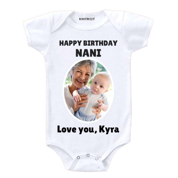 happy birthday nani custom onesie