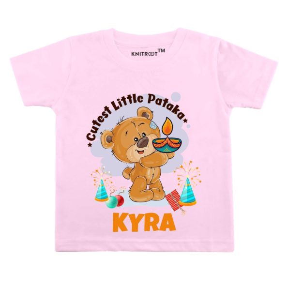 Cutest Little Pataka T-shirt (pink)