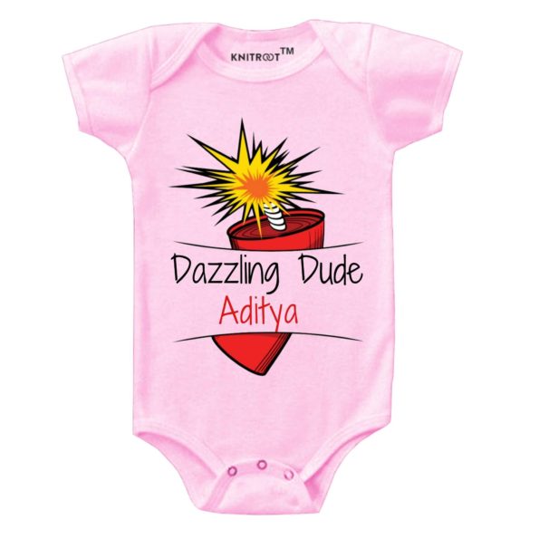 Dazzling Dude Onesie (Pink)
