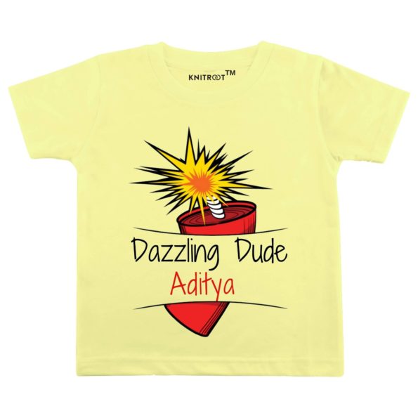 Dazzling Dude T-shirt (Yellow)