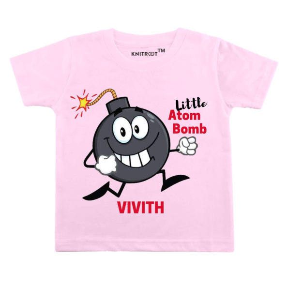 Little Atom Bomb T-shirt (Pink)