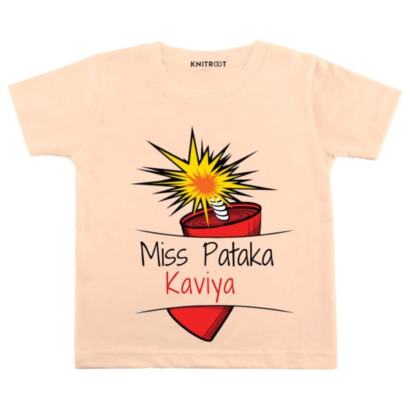 Miss Pataka T-shirt (Peach)