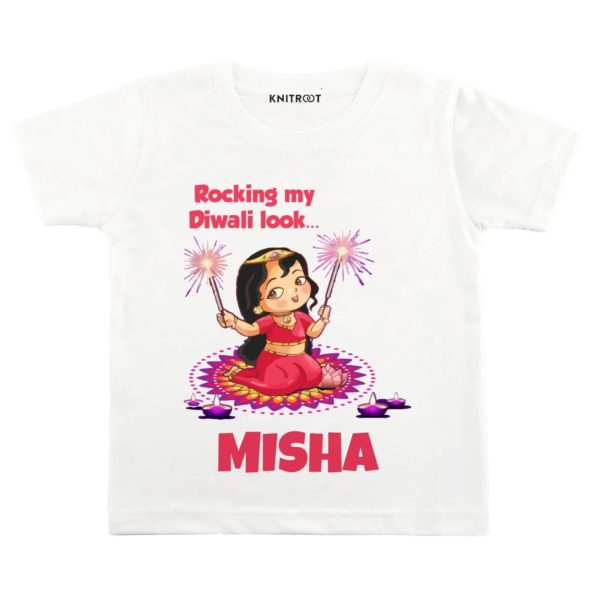 Rocking Diwali Look T-shirt