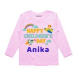 happy childrens day stated outfit for newborn baby