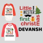 first christmas onesie and t shirts