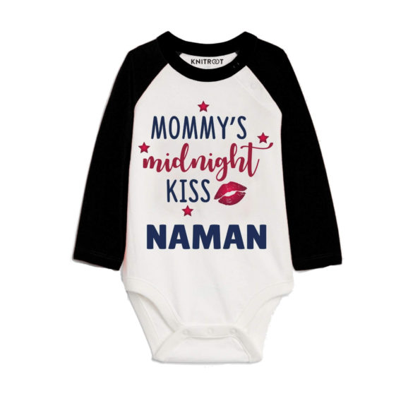 mommy midnight kiss onesie for kids