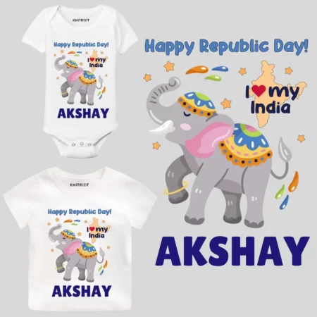 Happy Republic Day Baby Wear
