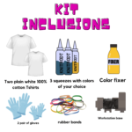 tie and dye t shirt kit