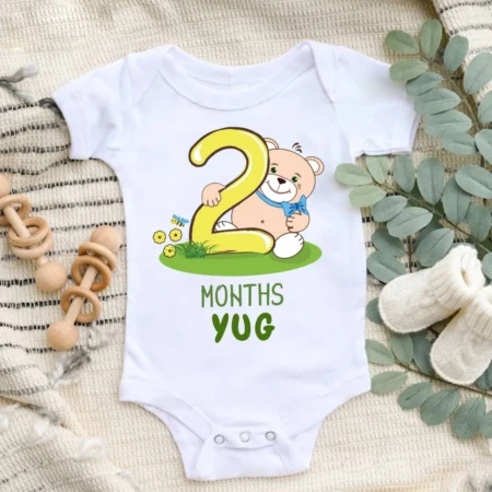 2 Month Birthday Baby Outfit