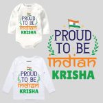 Proud To Be Indian Baby Wear