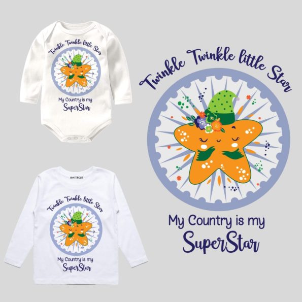 twinkle twinkle little star stated baby onesie and tees