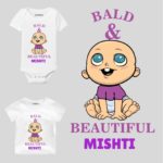 Bald & Beautiful Baby Outfit