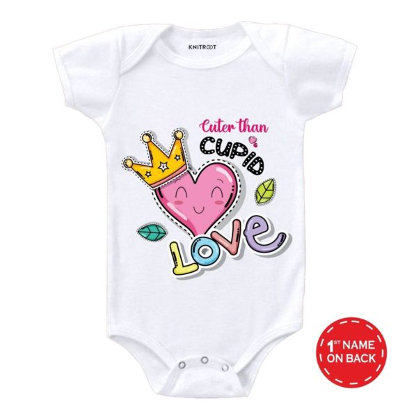 Cuter than cupid love baby clothes