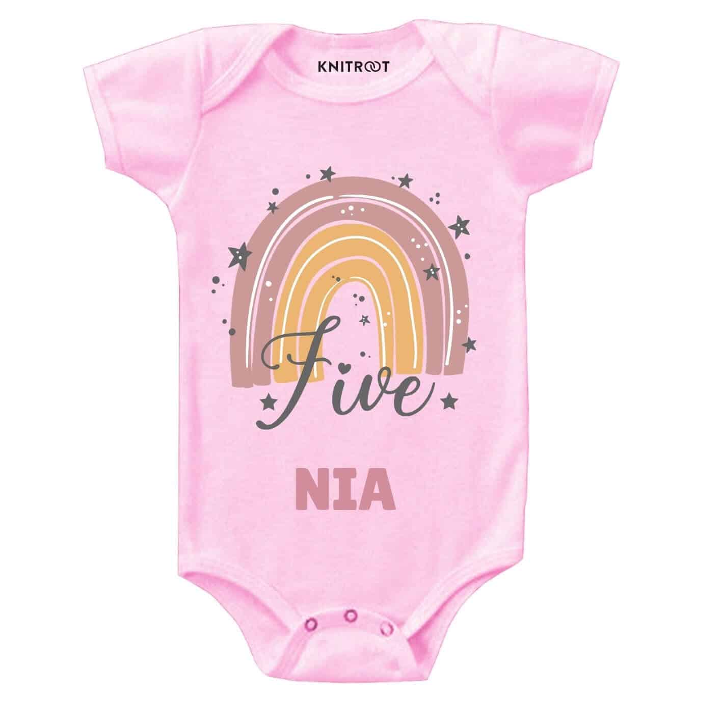 Five Birthday Personalize Toddler wear