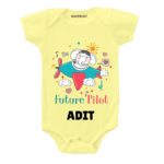 Future Pilot Baby onesie