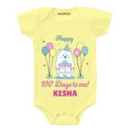 Happy 100 days to me Baby Outfit