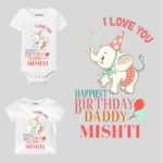 Love you Daddy Birthday Baby Clothes