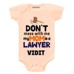 My Mom is lawyer Baby outfit