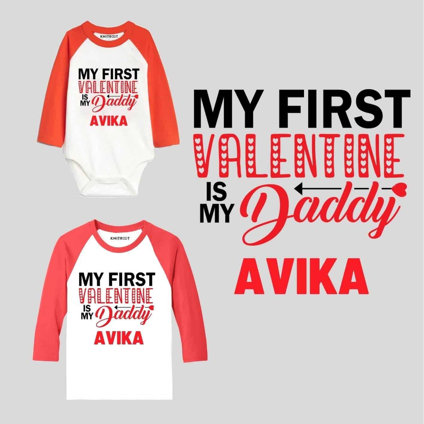 my first valentine is daddy