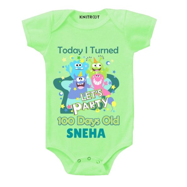 Party 100 days old Personlized Wear