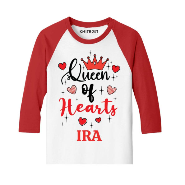Queen of Hearts Kids T-shirt