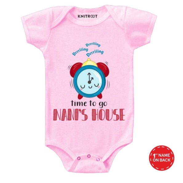 Time to go nani’s house Baby Wear
