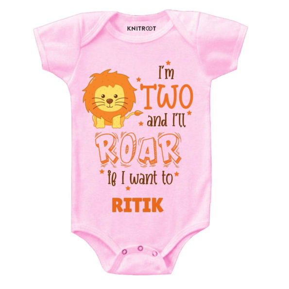 Two and i’ll roar Toddler clothes