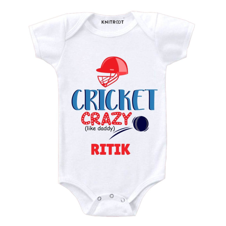 Cricket Baby Clothes Free Customised Baby Product Knitroot