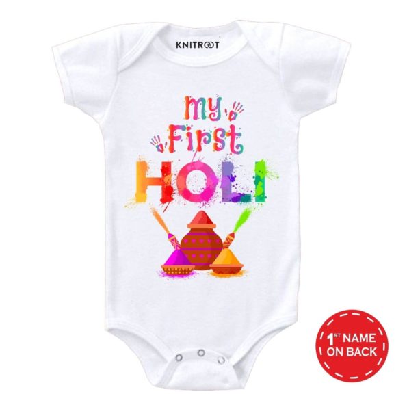 First Holi – colour Baby Wear