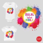 Gulal Holi -colour Baby Wear
