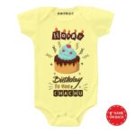 Happy Chachu Birthday Baby wear